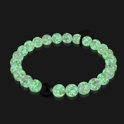 Guava | .925 Sterling Silver | Firefly Glass Bracelet